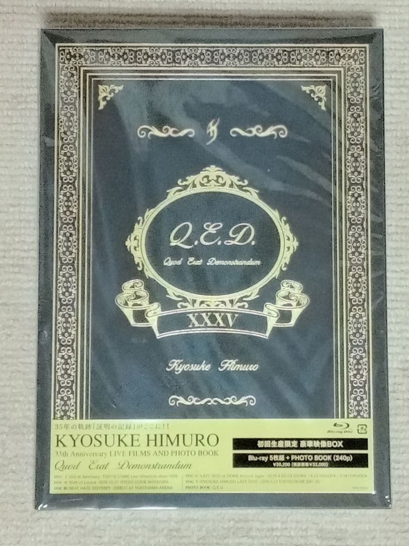 氷室京介/35th Anniversary LIVE FILMS Blu-ray - メルカリ