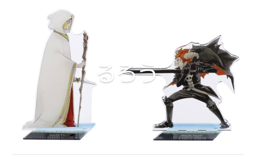 ハイキュー!!』アクリルMEGAフィギュア 孤爪研磨 VS 日向翔陽 - メルカリ