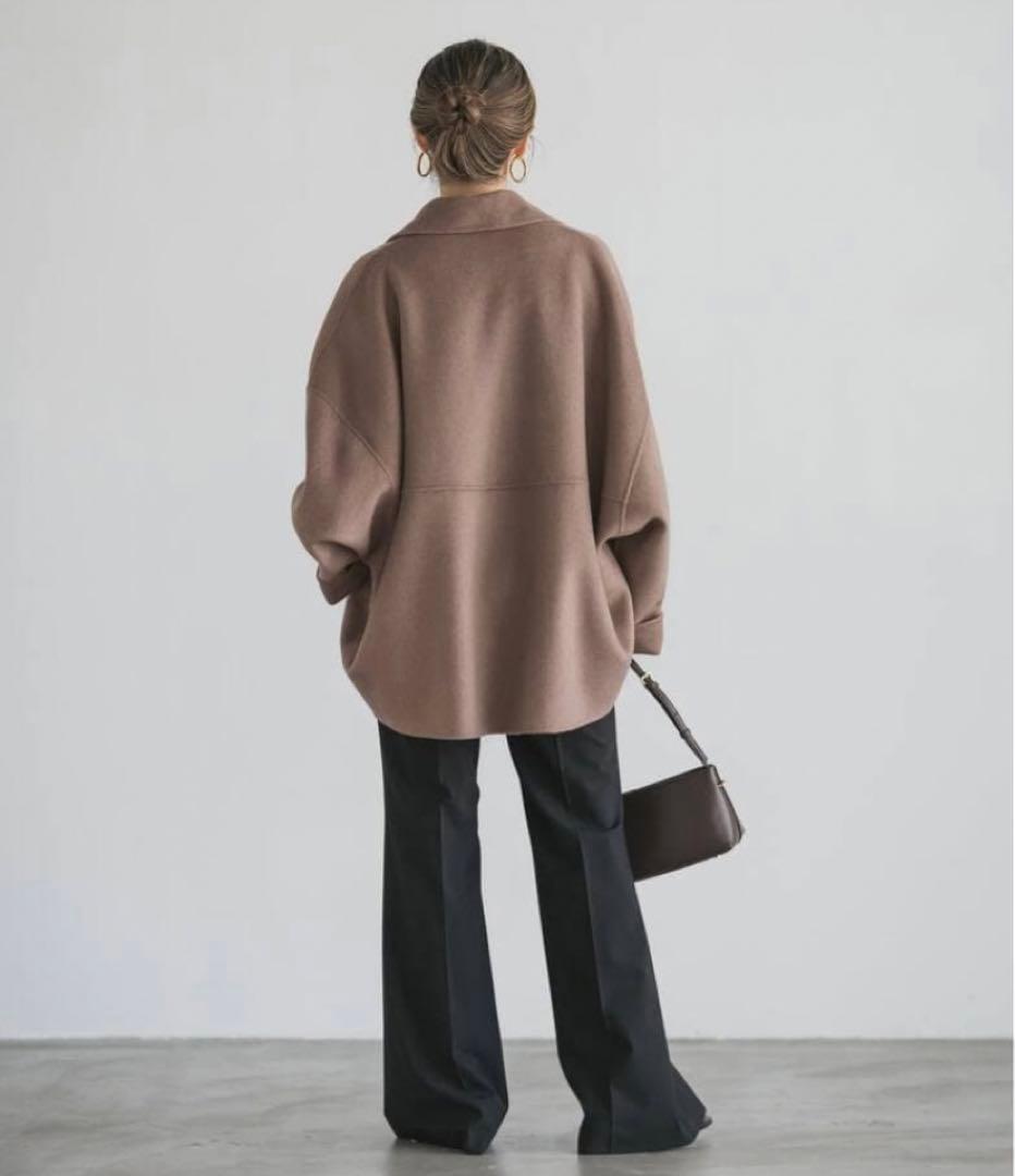 super160 ドルマンショートコート38 - メルカリ