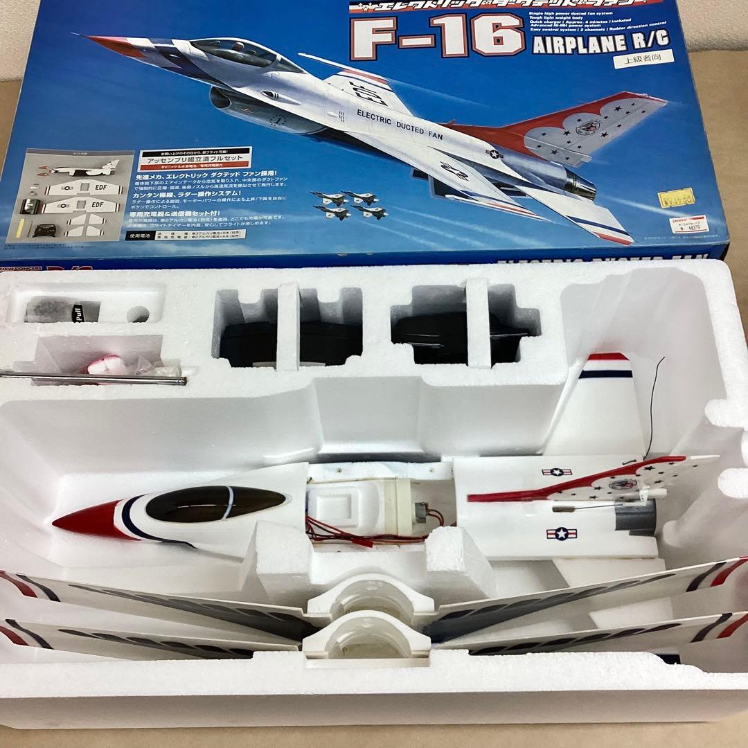 タイヨー F-16 電動ダクテッドファン ラジコン飛行機 開封済み未組立品