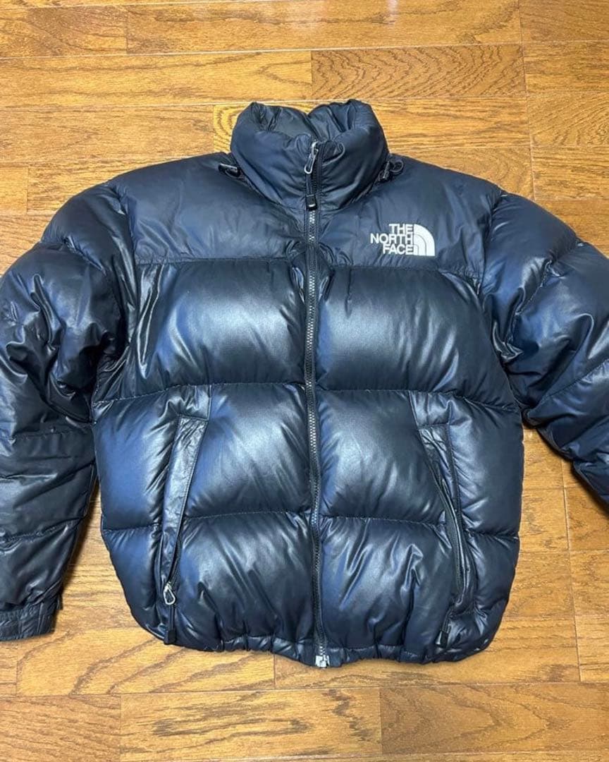 THE NORTH FACE ダウン　ブラック THE NORTH FACE Mens RETRO NUPTSE DOWN JACKET BLACK XL ASIAN FIT