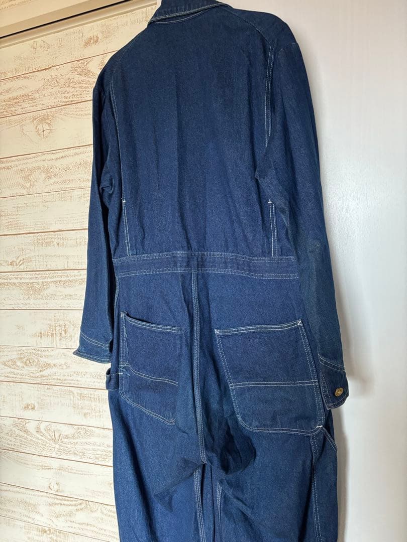 POINTER BRAND 濃紺 デニム オーバーオール つなぎ 80〜90s - メルカリ