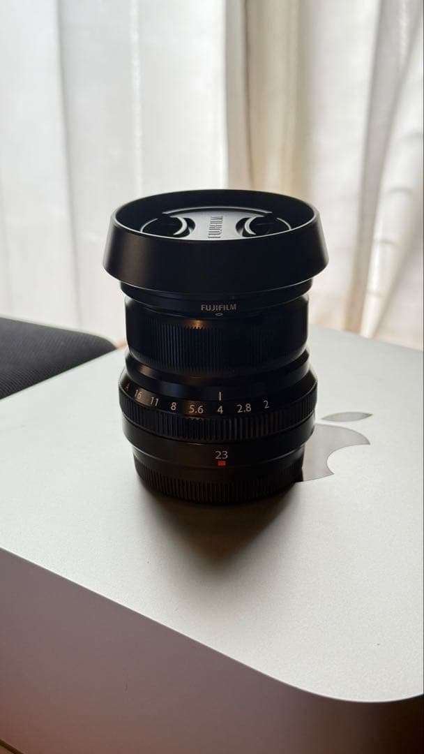 Fujinon XF23mmF2 R WR 純正フード&フィルター付　中古 Fujinon XF23mmF2 R WR 純正フード&フィルター付 中古 Fujinon