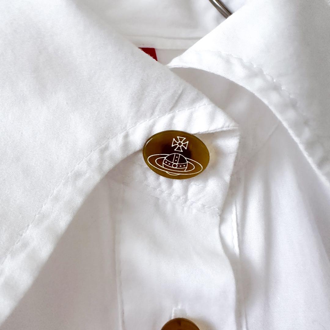 希少 ヴィヴィアンウエストウッド/ 旧赤タグ ヴィンテージ 高襟シャツ