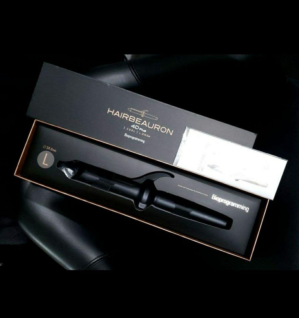 HAIRBEAURON 4Dplusカール 34mm 箱付 訳あり ジャンク品 ヘアビューロン 【メーカー直送】ヘアビューロン 4D Plus [カール] L
