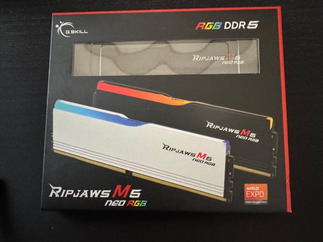 G.Skill Ripjaws M5 RGB DDR5 メモリ G.SKILL Ripjaws M5 RGB Series DDR5 RAM (Intel XMP 3.0) 64GB