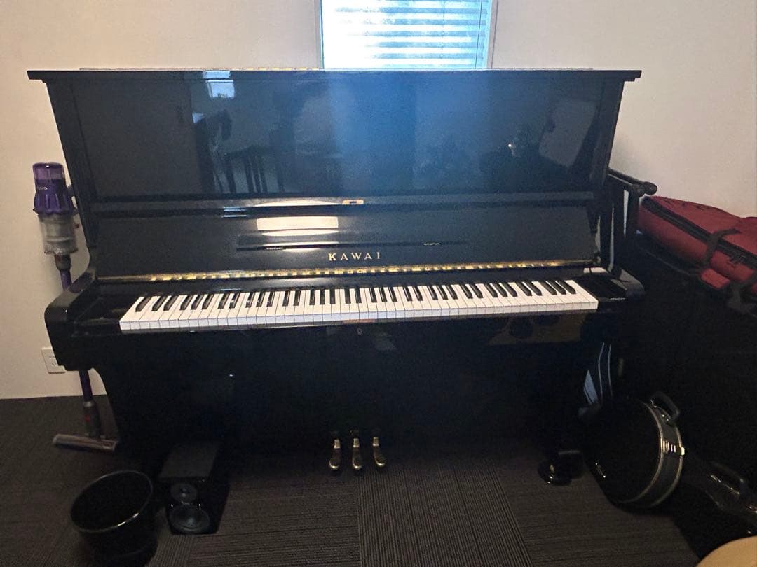 KAWAI アップライトピアノ BL-61 黒 - メルカリ