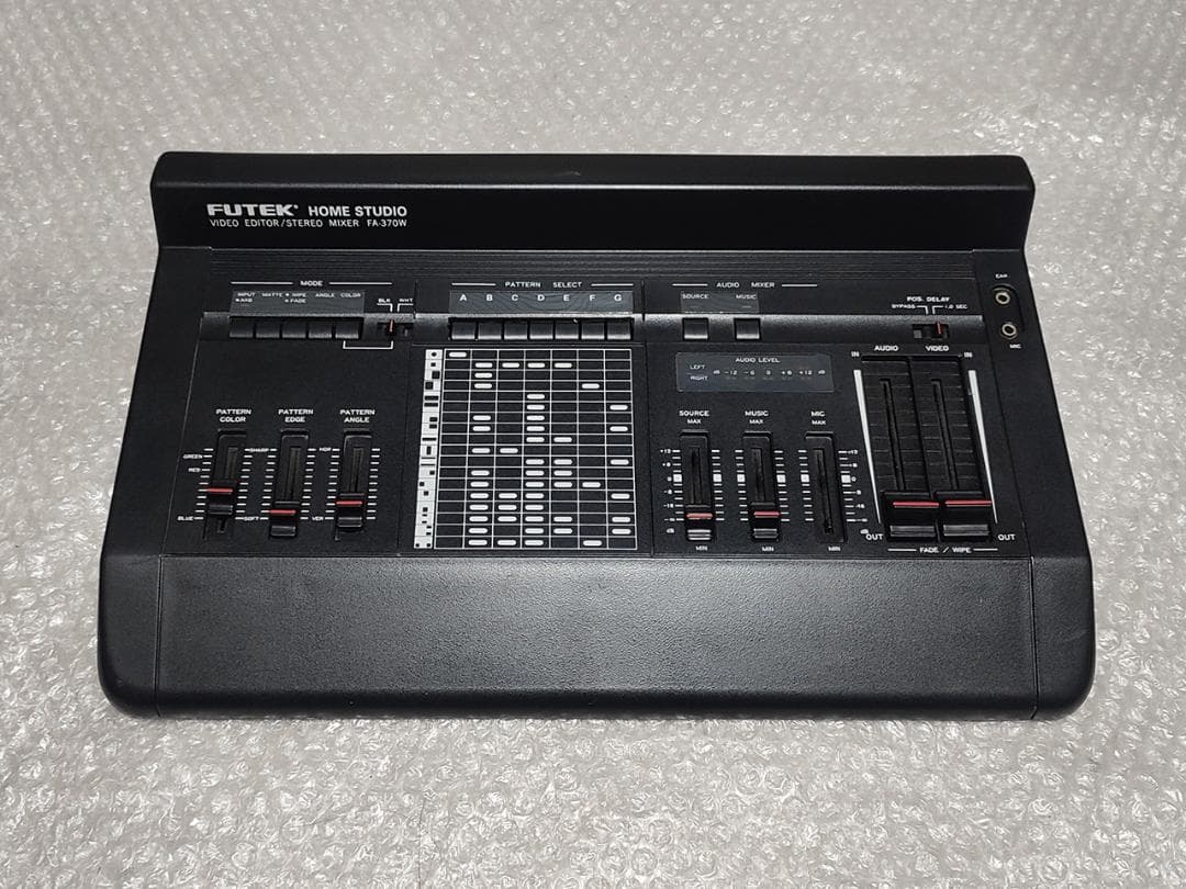 FUTEK ビデオエディター FA-370W ステレオミキサー FUTEK ビデオエディター FA-370W ステレオミキサー