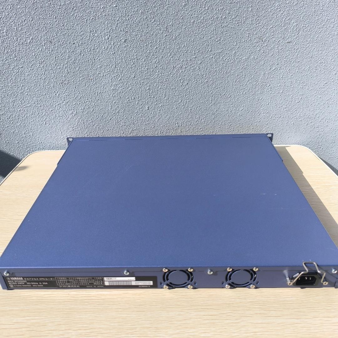 YAMAHA RTX5000 本体・電源ケーブル・取説付き・初期化済 - メルカリ