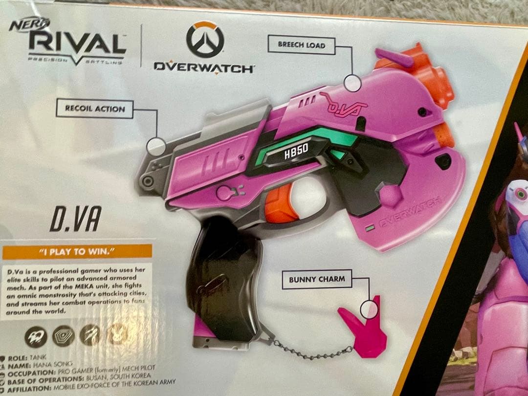 新品未使用】 NERF OVERWATCH オーバーウォッチ ナーフ D.VA