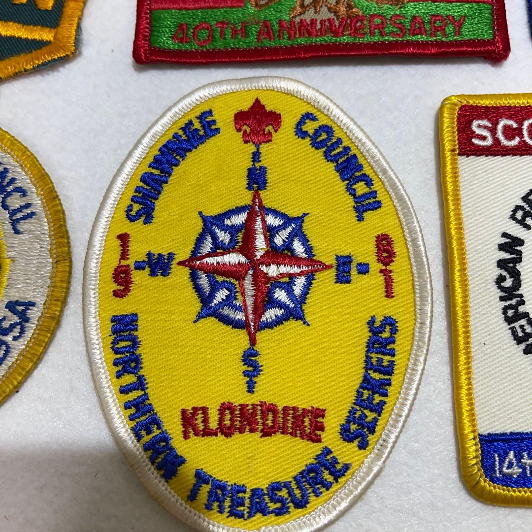 BSA ボーイスカウト ビンテージ 刺繍 ワッペン アメリカ USA パッチ