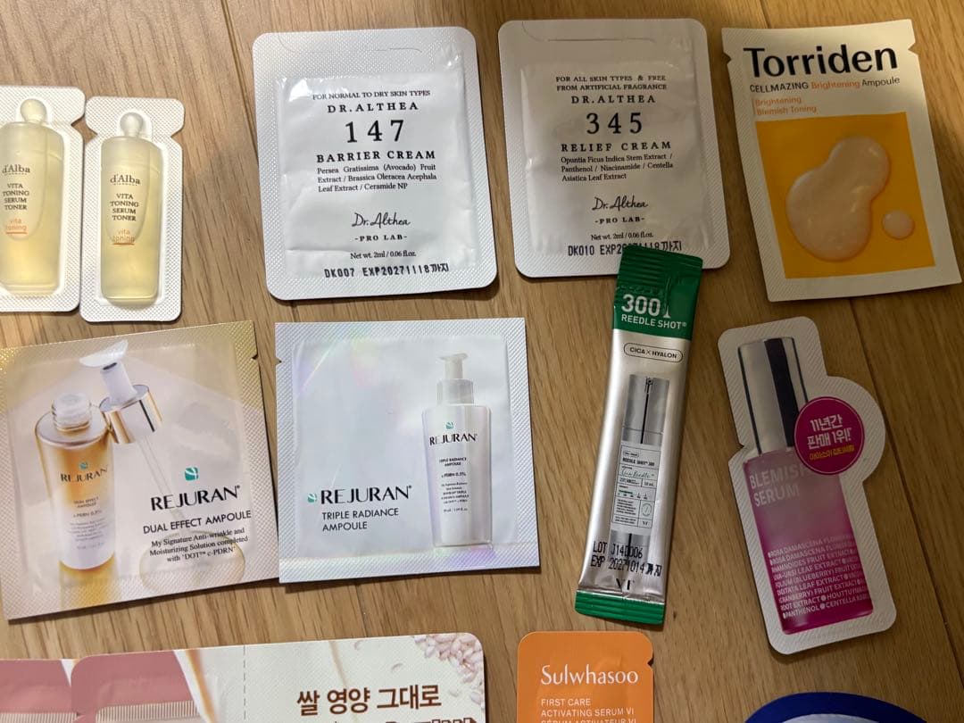 スキンケアトライアルセット（d'Alba, ISOI, Torriden） - メルカリ
