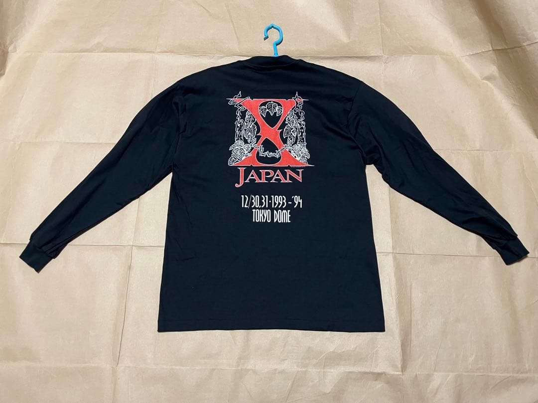 90s X JAPAN ロンT 長袖 Tシャツ 1993 カウントダウン ツアー