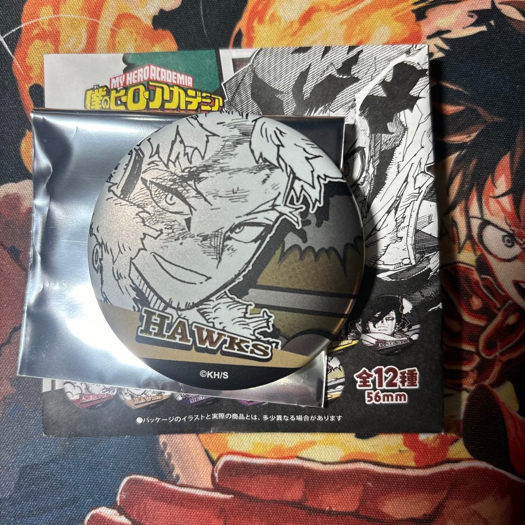 僕のヒーローアカデミア ヒロアカ デコレクション缶バッジ ホークス