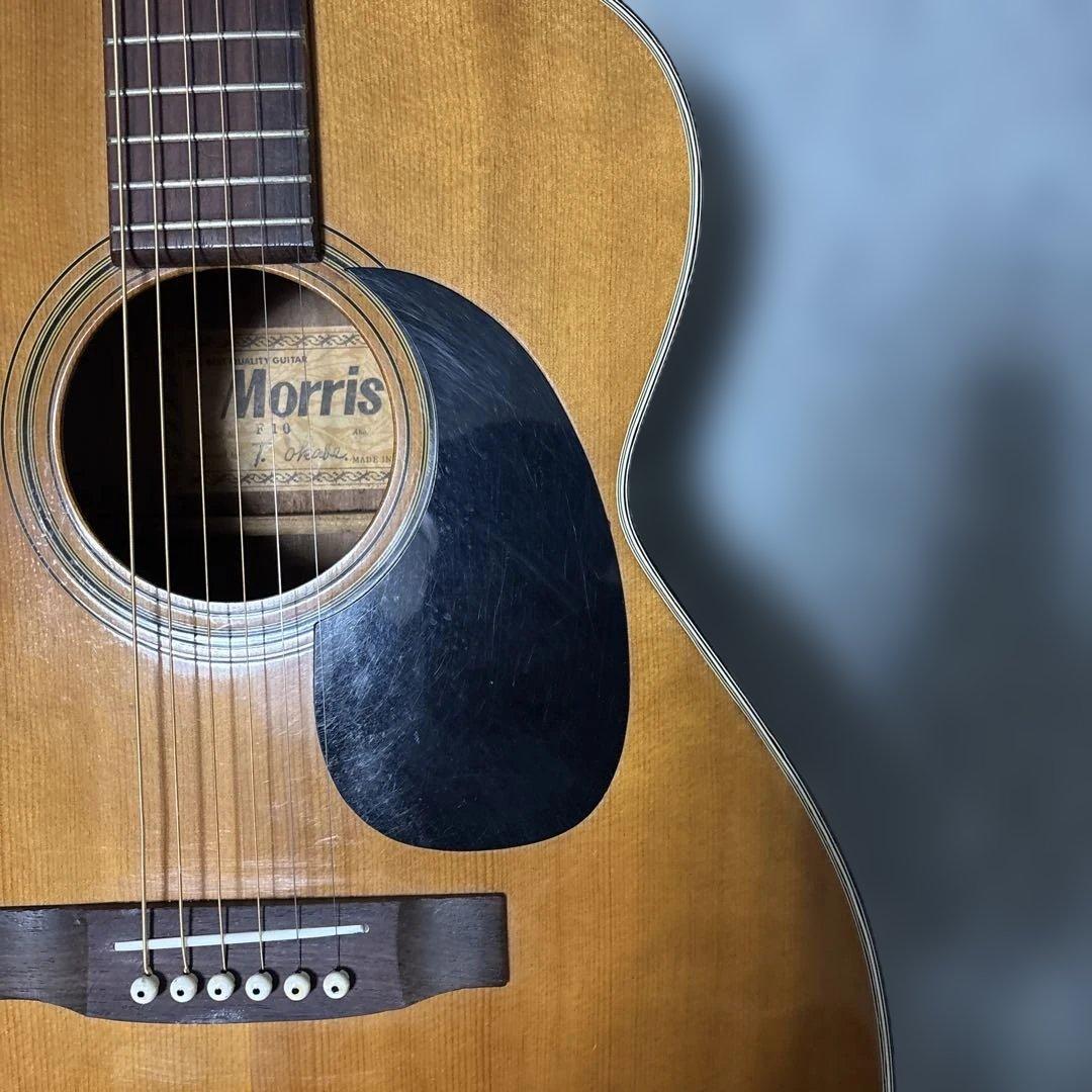 Morris F-10 1974年製ビンテージギター 弦高調整済みギターケース付