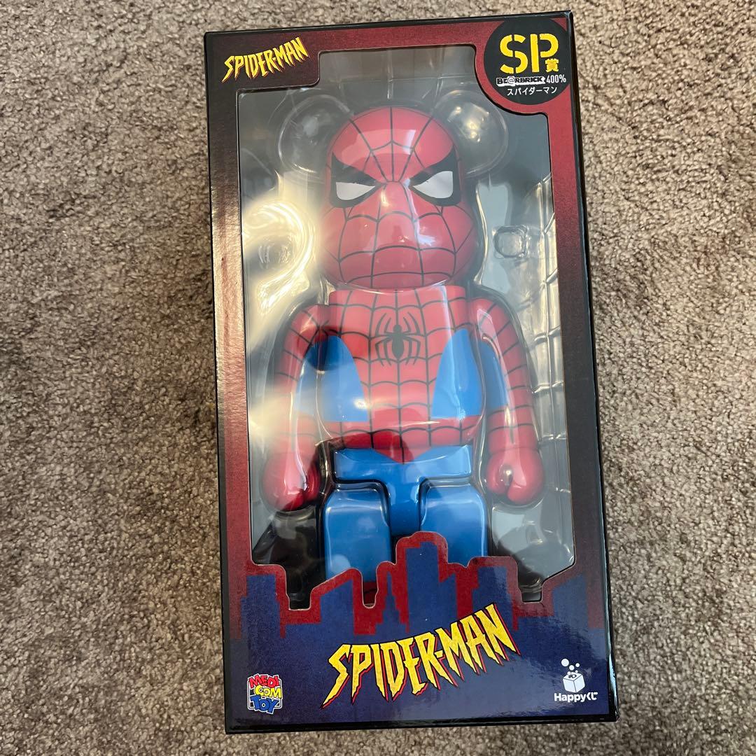 新品未開封 ベアブリック ハッピーくじ スパイダーマン 400% - メルカリ