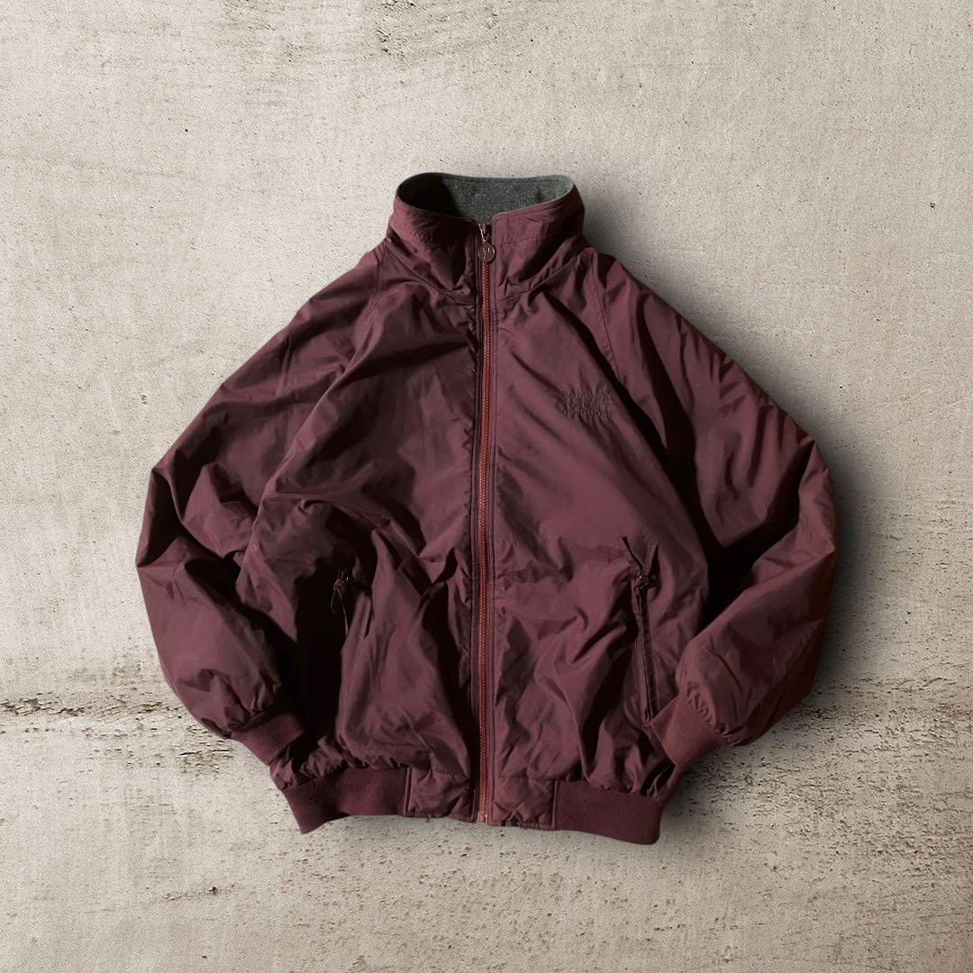 のくぶり様☆90s Colemanウォームアップジャケットナイロンシェル刺繍バー 古着 90s Coleman 裏地 フリース ビニール パッチ アウトドア