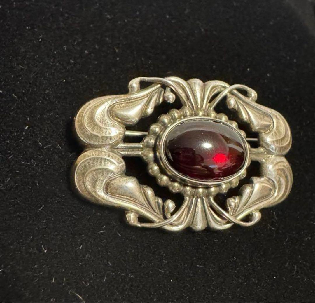 c*o様 北欧デンマーク ヴィンテージ ジョージジェンセン 深い赤色