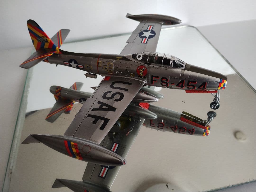 プラモデル完成機　1/48　リパブリックF-84Gサンダージェット リパブリック F-84G サンダージェット (プラモデル) - ホビーサーチ