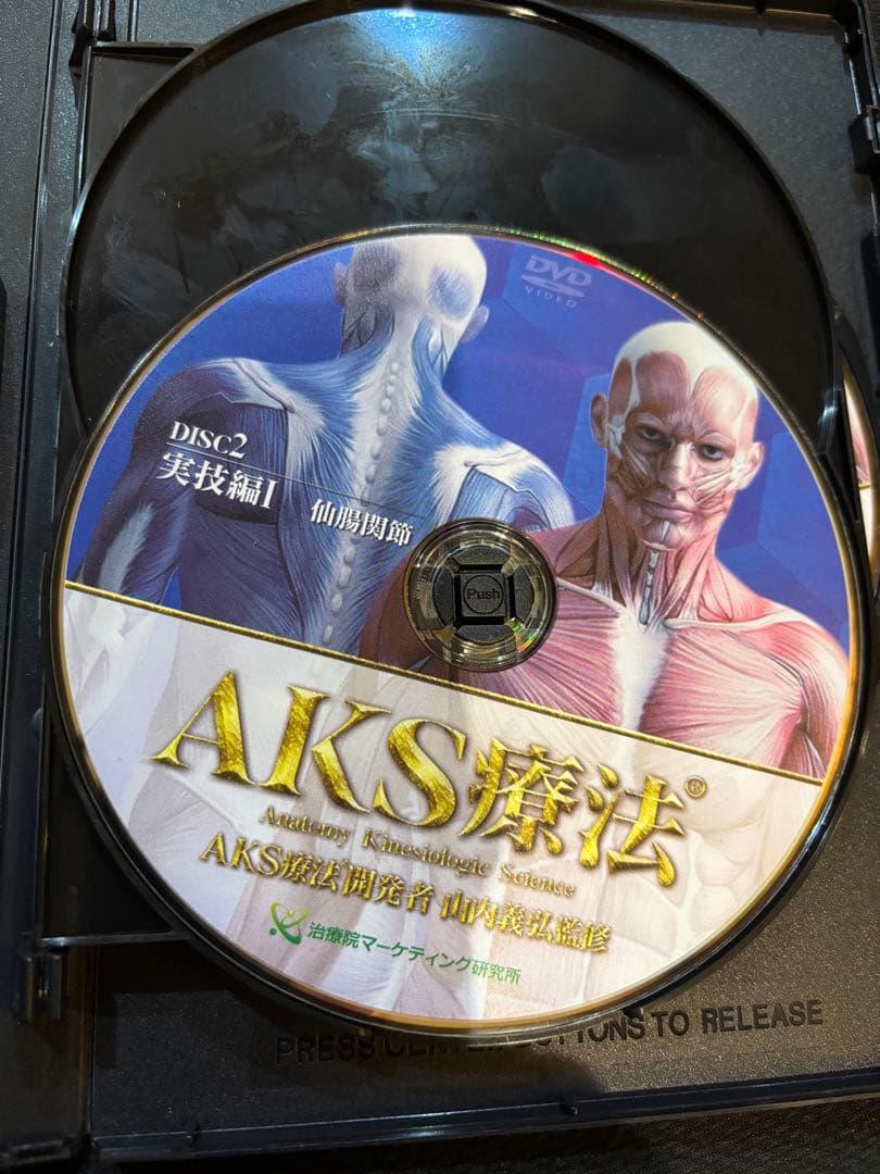 AKS療法 DVD6枚 シンデレラ‧リッチセラピスト養成講座の山内義弘先生