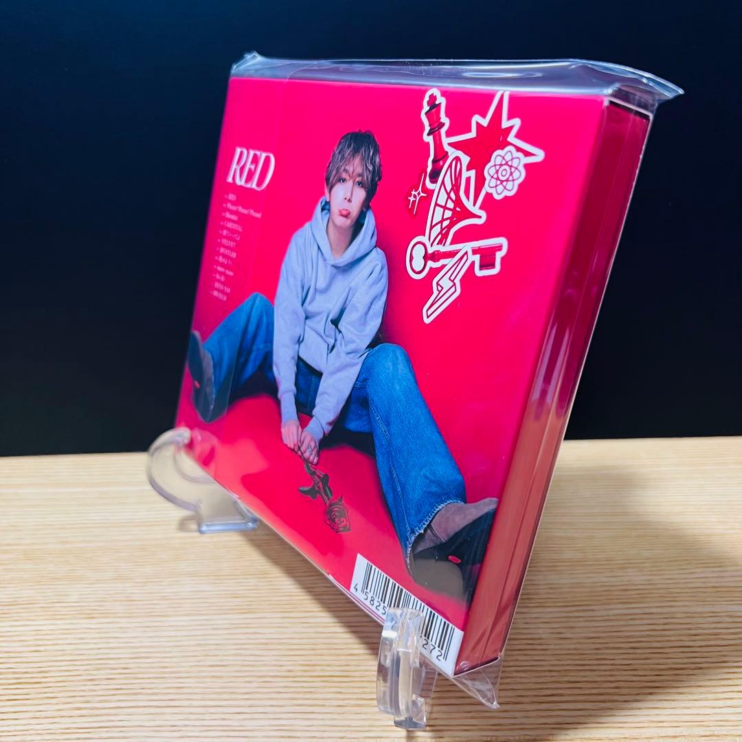 新品未開封】山田涼介 ファミクラ限定 Deep RED盤 特典付き - メルカリ