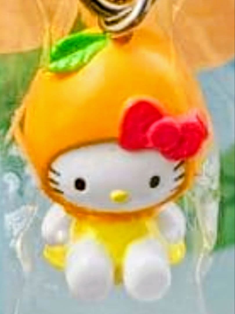 ハローキティ 長崎限定 ビワ/スティックストラップ 2001年 サンリオ