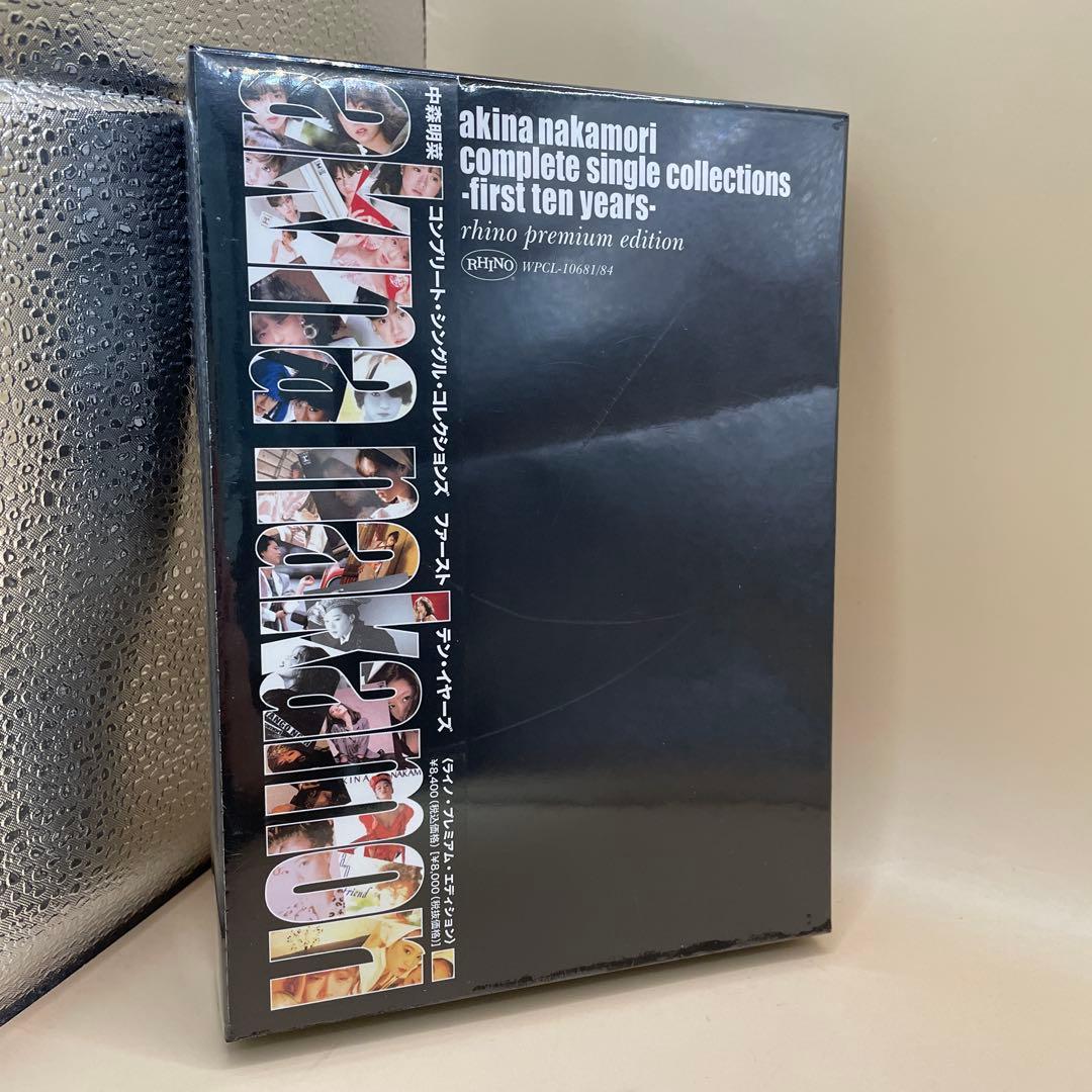 中森明菜　コンプリート・シングル・コレクションズ -ファースト・テン・イヤーズ
