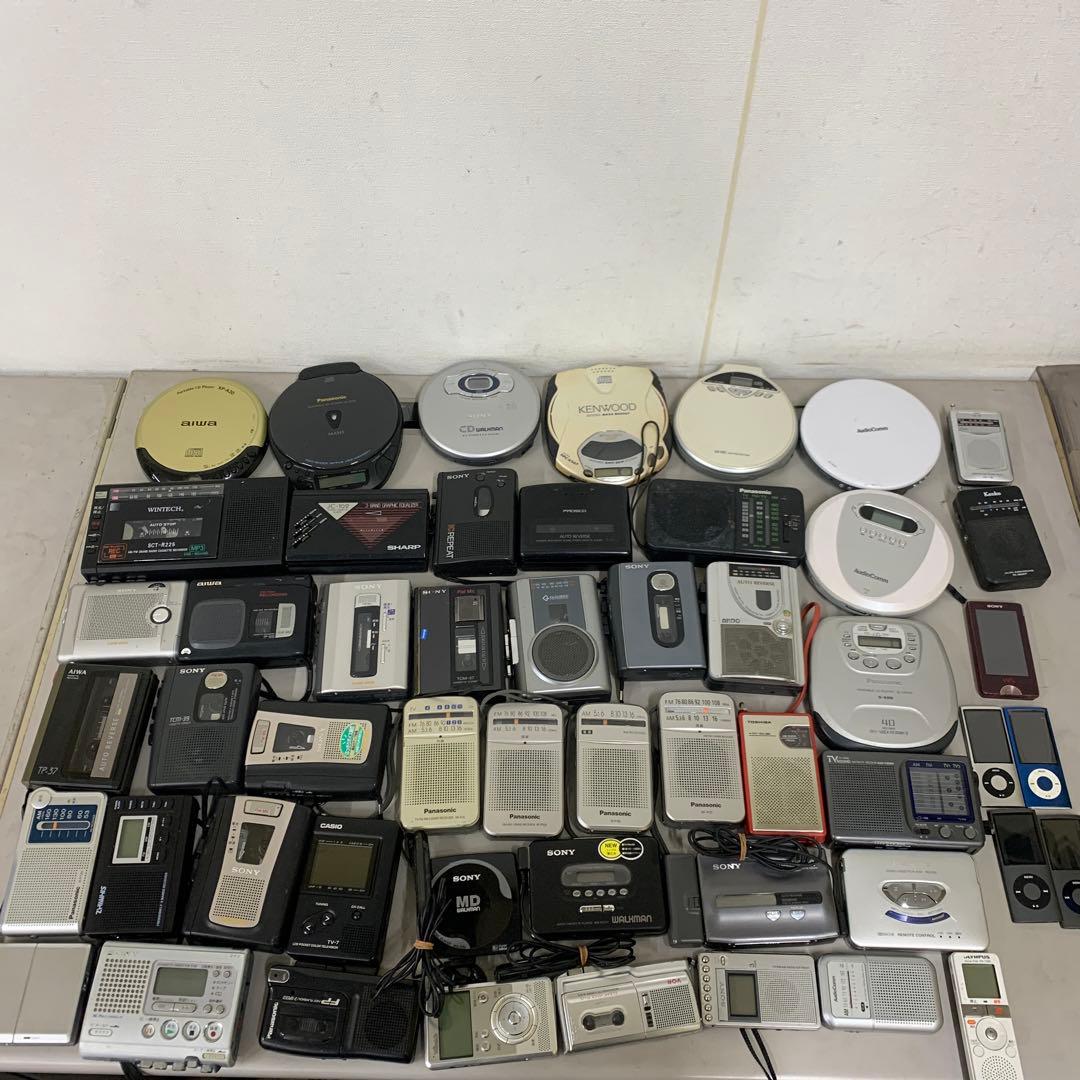 SONY.PANASONIC.ポータブルプレーヤー.カセット.ラジオ.まとめ売り Yahoo!オークション -「パナソニック ポータブルカセットプレーヤー