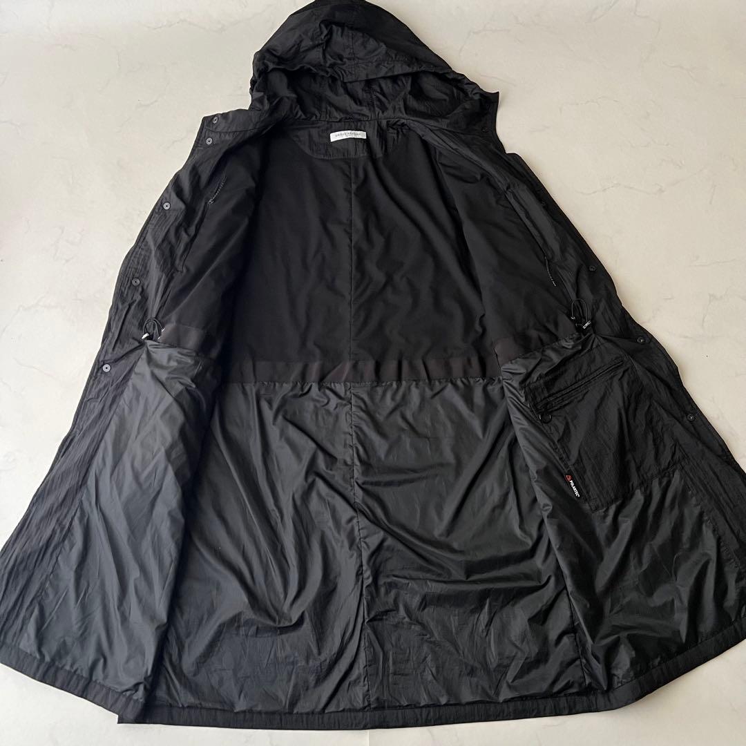 美品 ユナイテッドアローズ パディング モッズコート ナイロン ポーラ