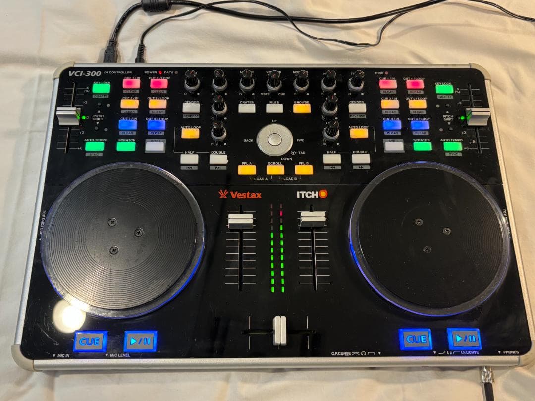 動作確認済】Vestax VCI-300 + VFX-1 【動作確認済】Vestax VFX-1