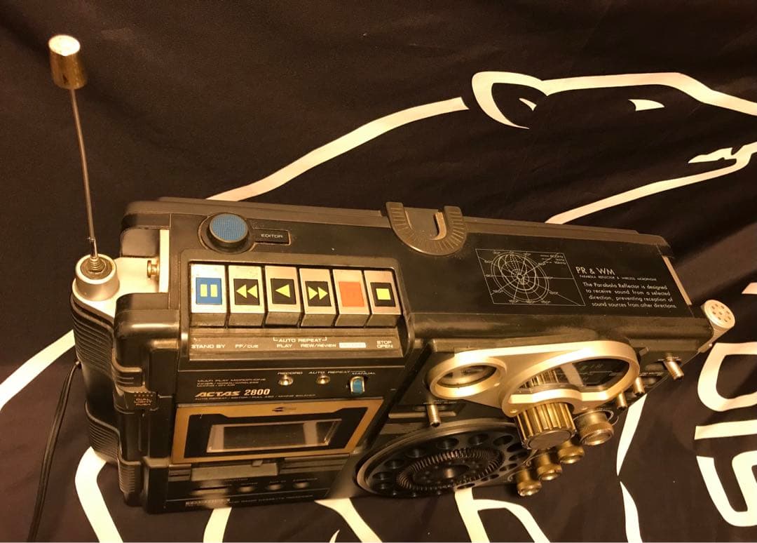 東芝 高級ラジカセ アクタス パラボラ ACTAS 2800 RT-2800 - メルカリ