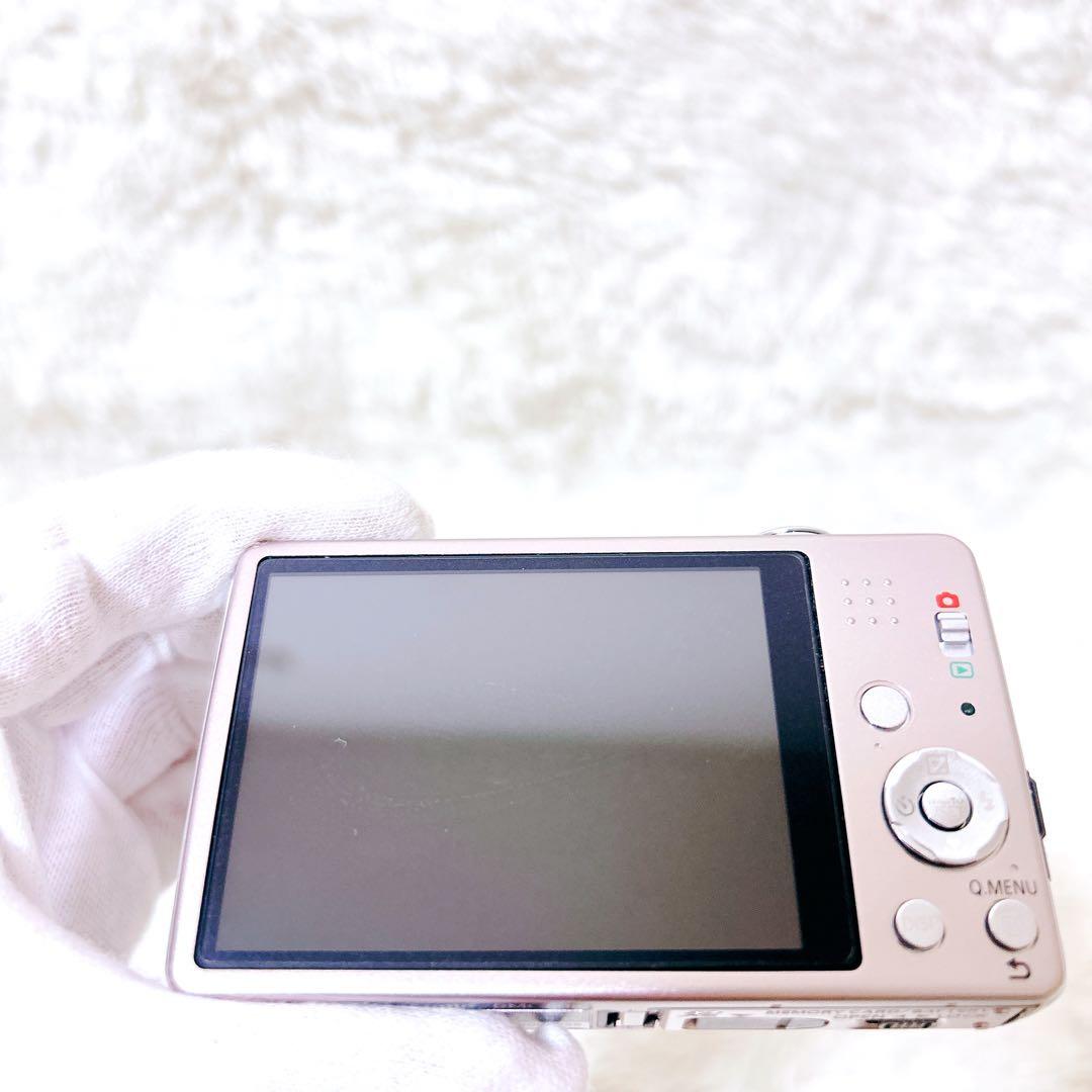 未使用級 動作確認済み パナソニック dmc-fh8 コンデジ カメラ ピンク