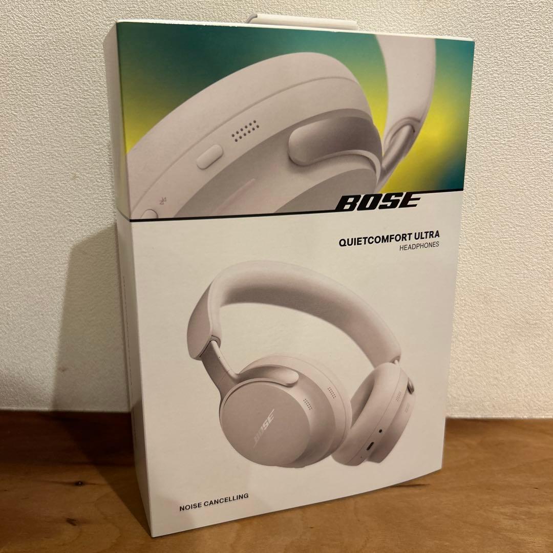 Bose QuietComfort Ultra ヘッドフォン ホワイトスモーク BOSE ワイヤレスヘッドホン typeC IPX4 最大24時間再生 空間オーディオ
