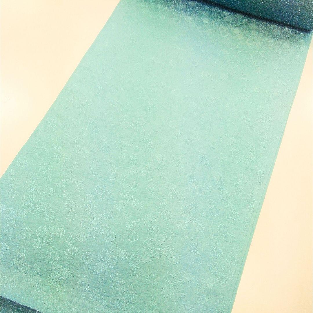 色無地反物 シルック 色無地 反物 濃紫 茄子紺色 東レシルック フルオーダー お