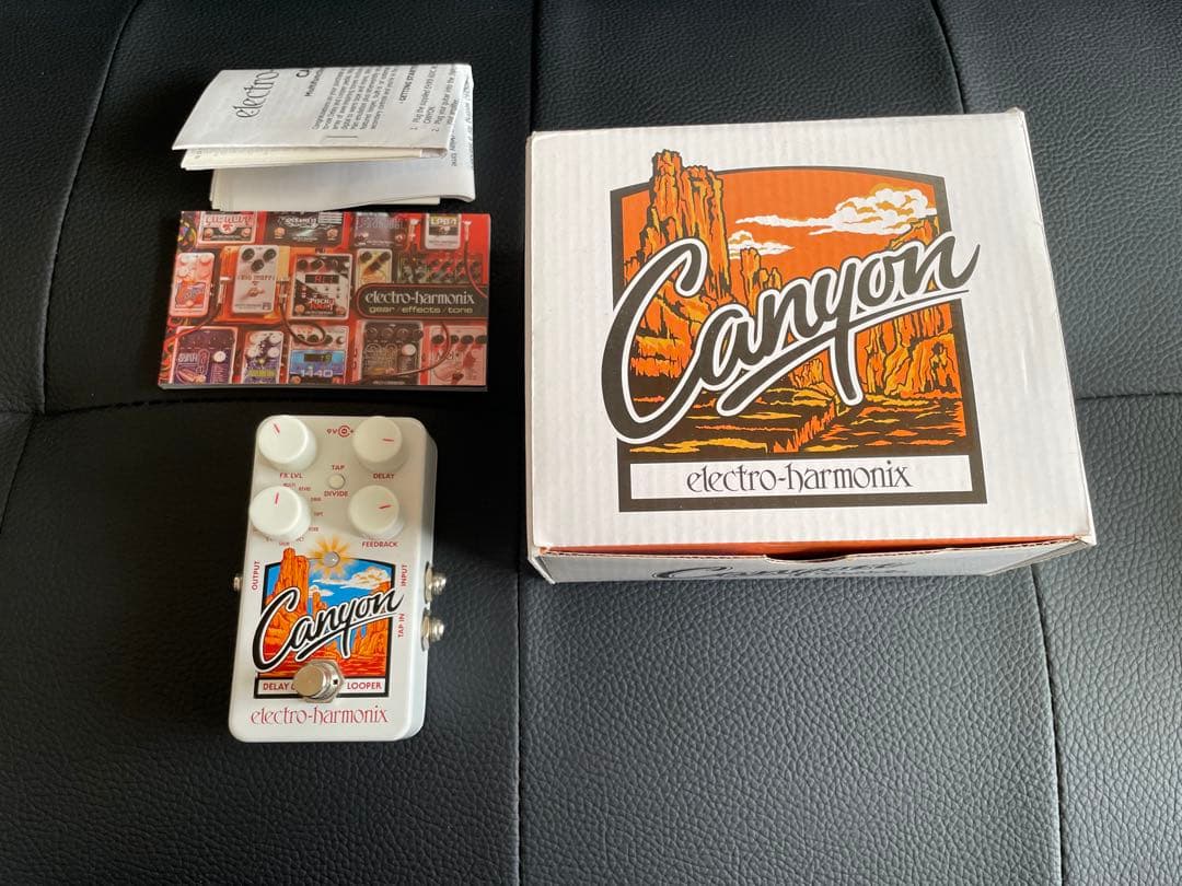 electro-harmonix Canyon ギターエフェクター Amazon.com: Electro-Harmonix Canyon Delay & Looper Pedal : Musical