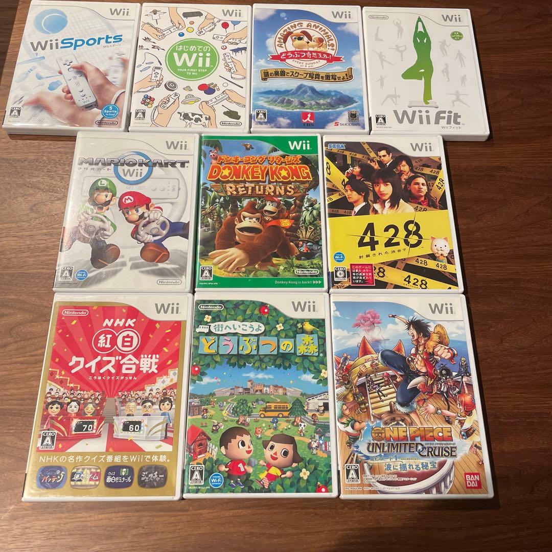 Nintendo Wii 人気ソフト10本セット - メルカリ