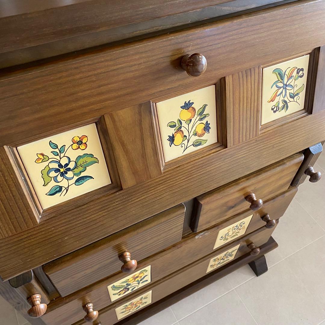 ACTUS スペイン製 ライティングビューロー デスク 北欧 チェスト