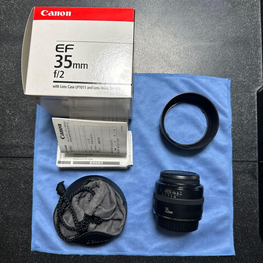 Canon EF 35mm f/2 レンズ Amazon.com : Canon 5178B002 EF 35mm f/2 is USM Wide-Angle Lens for