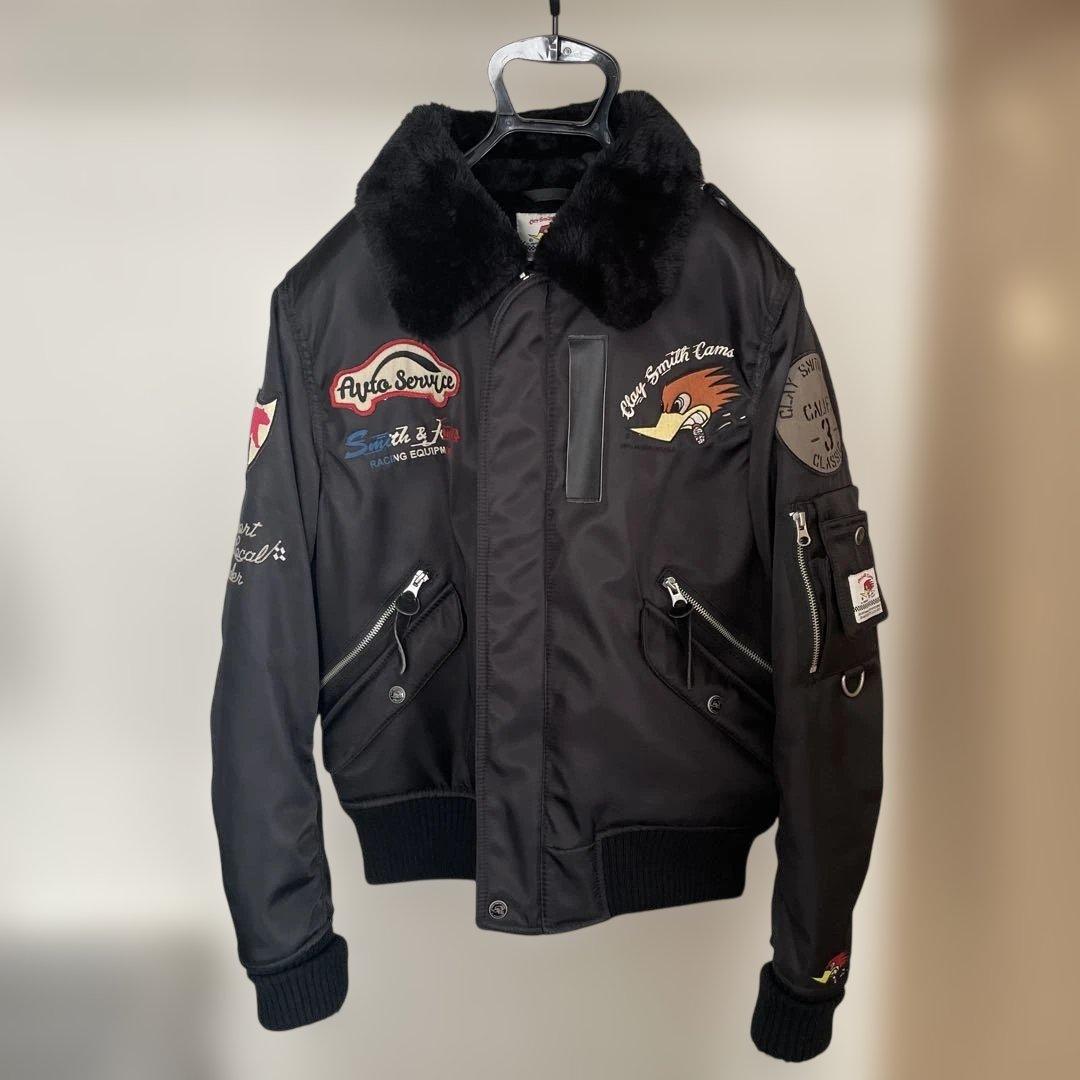 CLAY SMITH クレイスミス Mサイズ バイクジャケット Clay Smith クレイスミス バイクジャケット M レッド