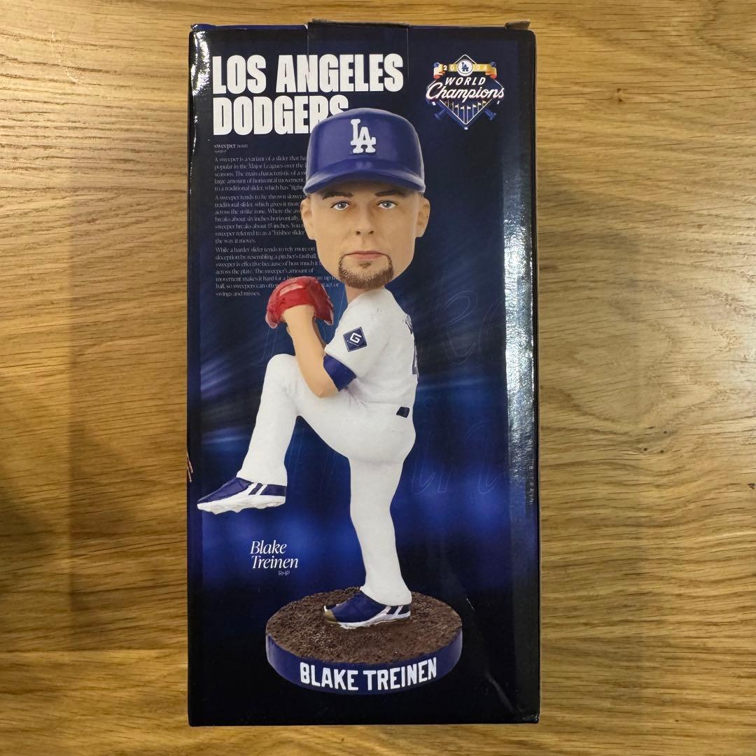 限定・非売品】ドジャース トライネン フィギュア ボブルヘッド - メルカリ