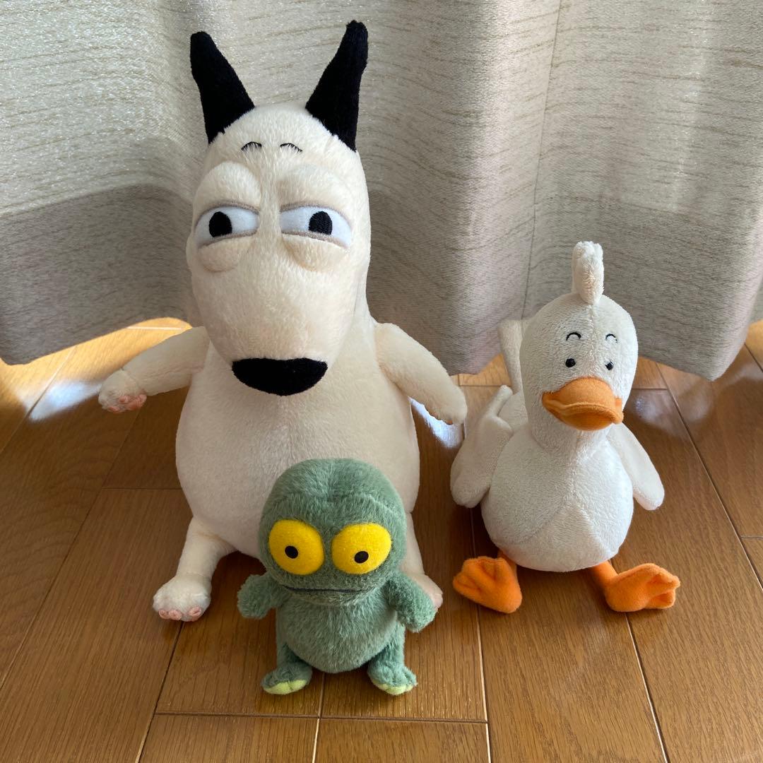 バムとケロ かいちゃん ぬいぐるみ3点セット - メルカリ