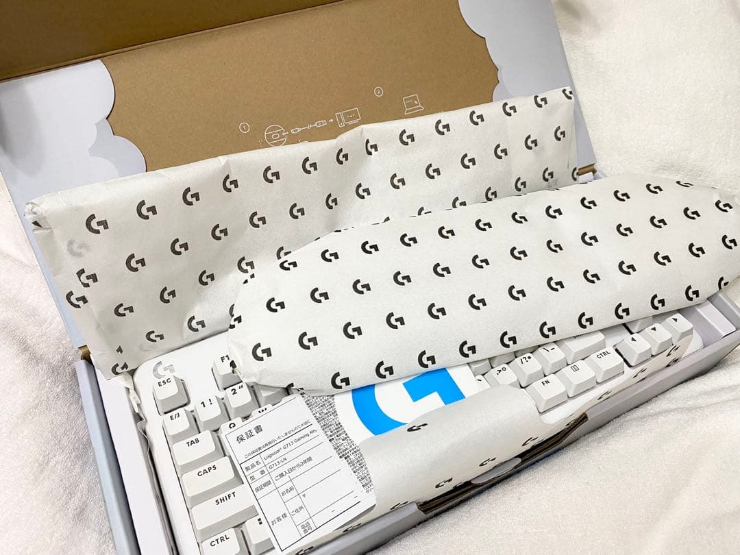 Logicool G713 日本語配列キーボード 本体 リニア 『ジャンク品』 ロジクールG ゲーミングキーボード Logicool G G713 有線 テンキーレス