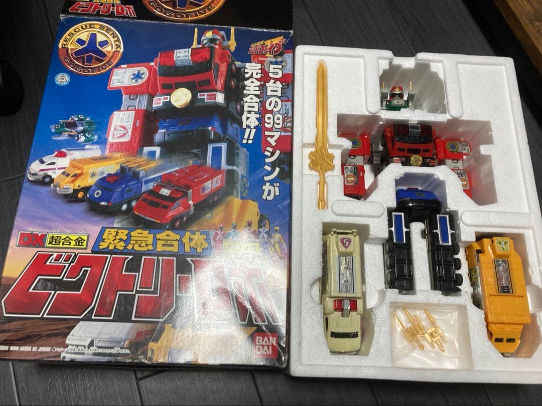 救急戦隊ゴーゴーファイブ DX超合金 緊急合体ビクトリーロボ DX超合金 緊急合体 ビクトリーロボ (Victory Robo) レビュー | RoboToyDays