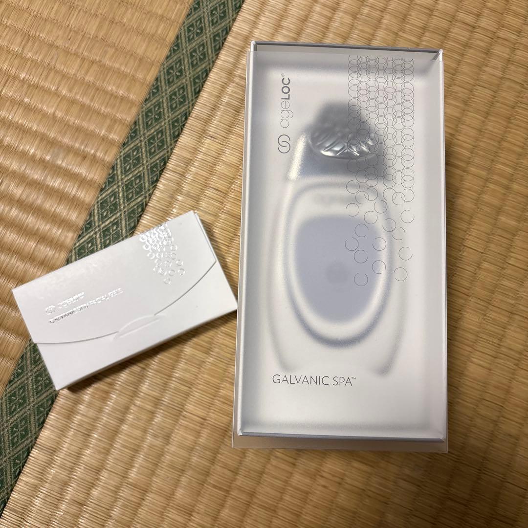 @*X様 ageloc GALVANIC SPA フェイシャルジェル 付き Nuskin ageLOC Galvanic Spa Facial Gels for Anti-Ageing Device Set