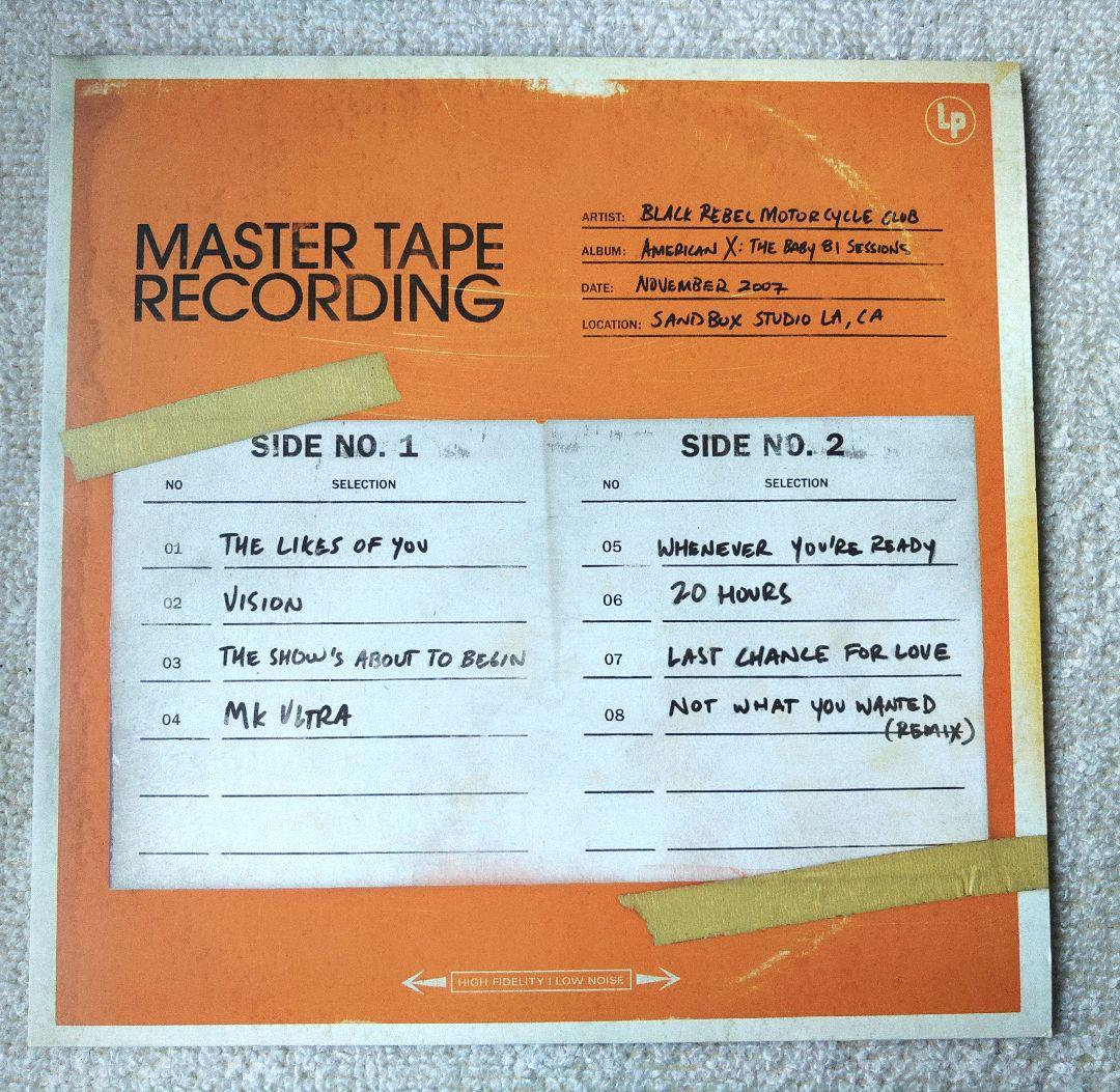 Black Rebel Motorcycle Club レコード Black Rebel Motorcycle Club レコード