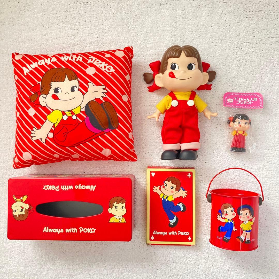 不二家ペコちゃんグッズ6点セット - メルカリ