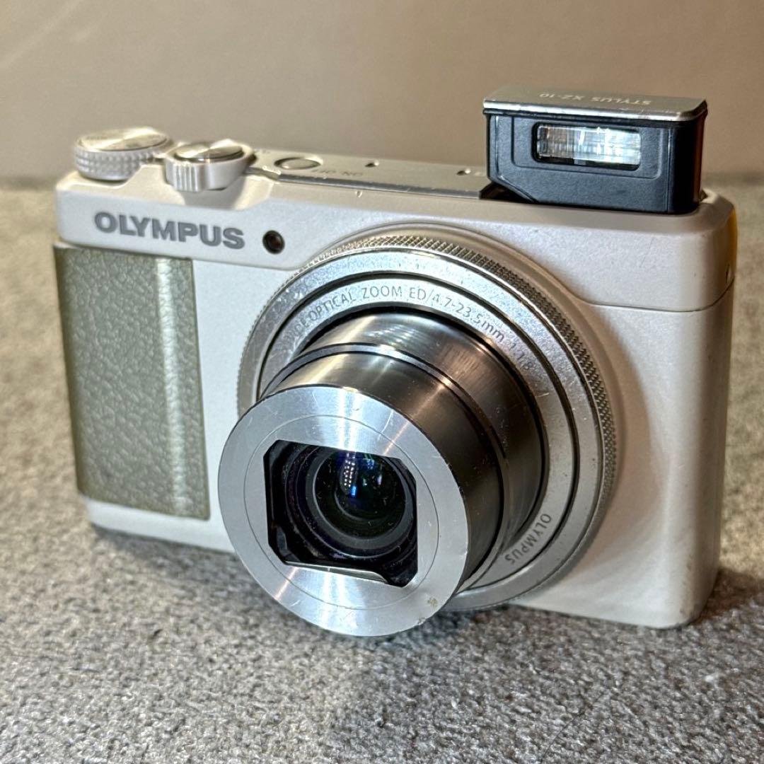☆動作OK OLYMPUS XZ-10 バッテリー＆SDカード付き Amazon | OLYMPUS デジタルカメラ STYLUS XZ-10 1200万画素 裏面照射型