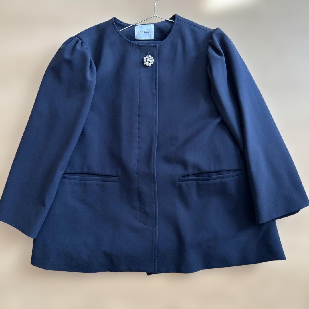 週末発送 ohga ビジュージャケット+アジャスターパンツs - メルカリ