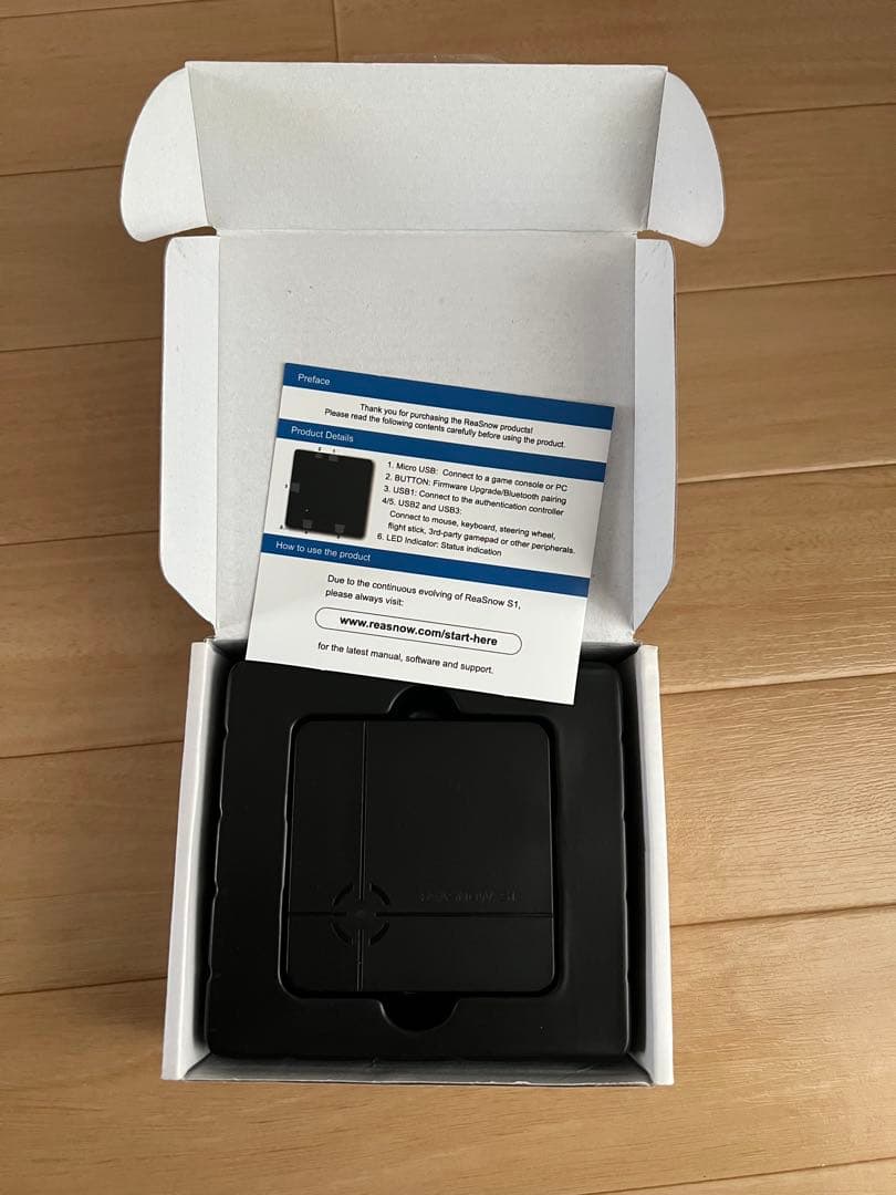 PC用ゲームコントローラー・コンバーター rea s1 2020年版新作ゲーミングコンバーター「ReaSnow S1」、2ヶ月ぶりに再