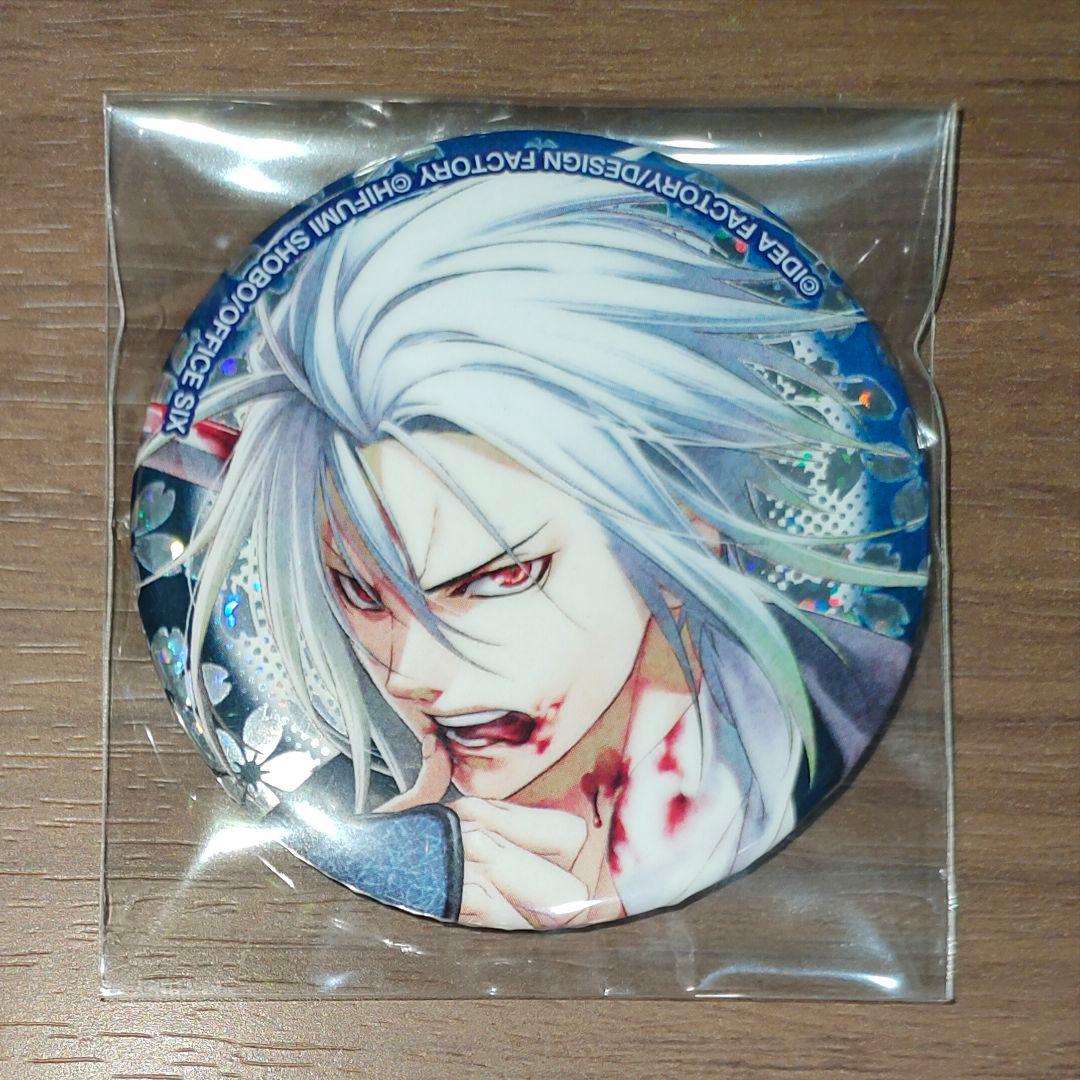 薄桜鬼 土方歳三 羅刹 キラ缶バッジ - メルカリ